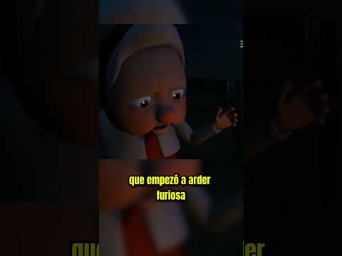 Esta caja de cerillas se sacrificó por esta niña ???