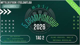 🏆🎯 MDSL Championship 2026 - Tag 2 (Gold / Silber / Bronze) 🎯🏆