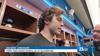 Detroit Lions take down New York Giants in overtime