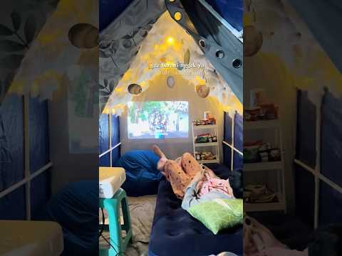 tidur sendirian di tenda camping eiji part2😳