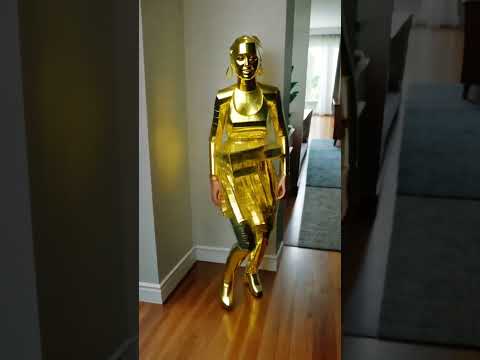 Gold bullion dress