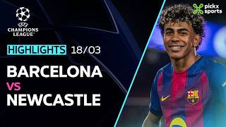 Un impressionnant Barcelone ne fait qu’une bouchée de Newcastle 🔵🔴