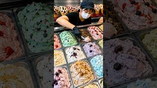 아이스크림 끝판왕! 돌판에 비벼먹는? 신박한 23가지 맛 미국식 젤라또 Gelato ice cream / Taiwanese street food