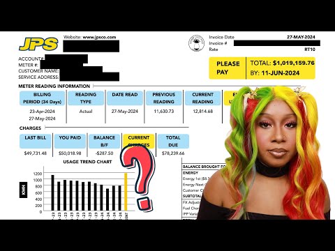 I've been charged over $1'000'000 by JPS | My electricity bill in Jamaica makes no sense!