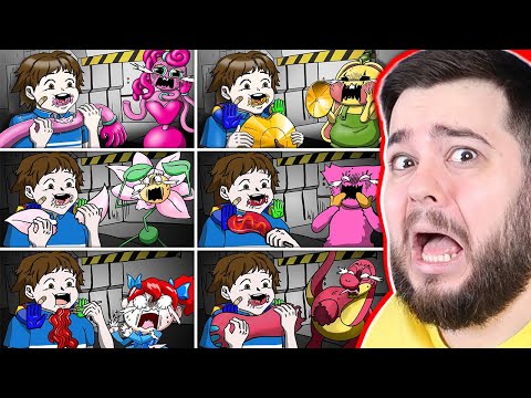 СЬЕЛ ВСЕХ БОССОВ Poppy Playtime: Chapter 2 АНИМАЦИИ