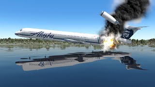 🔴LIVE MD-80 Along the River | X-PLANE 11
