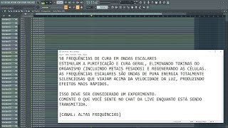 CURA SILENCIOSA: 58 FREQUÊNCIAS EM ONDAS ESCALARES | CANAL: ALTAS FREQUÊNCIAS
