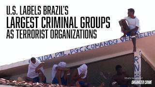 YouTube video thumbnail: The US Just Labeled Brazil's Biggest Crime Groups as Terrorists