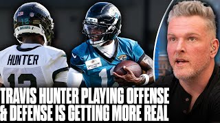 Travis Hunter Says He 100% Will Play Offense & Defense In The NFL?! | Pat McAfee Show