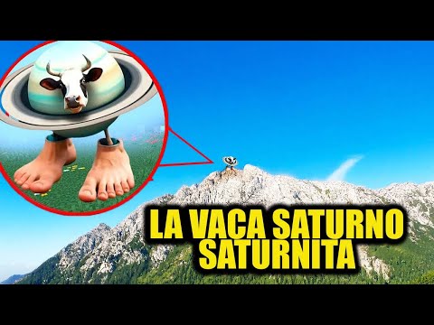 MON DRONE À TROUVÉ LA VACA SATURNO SATURNITA DANS LA VRAIE VIE !! (EFFRAYANTItalian Brainrot)