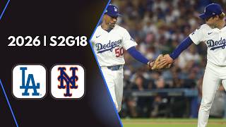 Los Angeles Dodgers vs. New York Mets | 2026 S2G18 | MLB The Show 26 Franchise