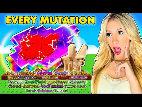 THE DEVS GAVE ME EVERY MUTATION in GROW A GARDEN... *INSANE*