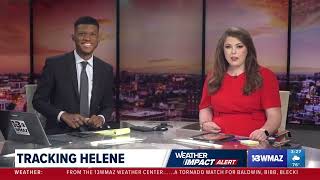 Hurricane Helene Landfall Coverage - WMAZ Macon
