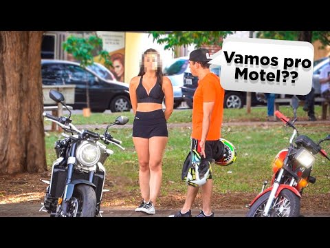 TESTANDO MULHER INTERESSEIRA COM A NOVA CB1000 2020