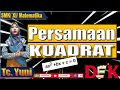 Akar Persamaan Kuadrat