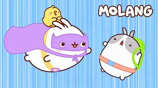 Molang 🦸‍♂️ SUPER MOLANG en mission pour sauver Piu Piu ! 💫 | Dessin Animé pour Enfants