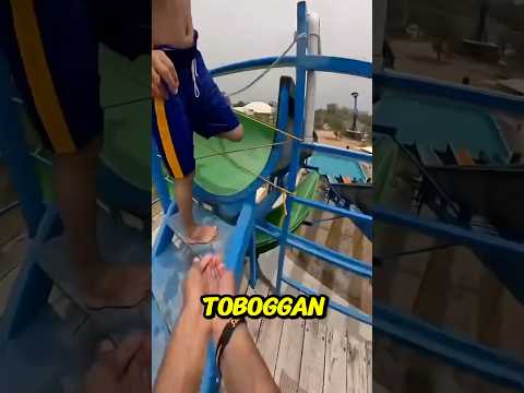 Ils débloquent le toboggan tout seuls 💦