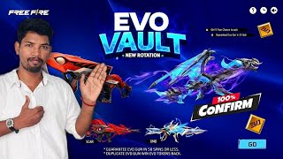 NEXT EVO VAULT 💯 CONFIRM 🤩 FREEFIRE NEXT EVO VAULT EVENT OCTOBER 2025