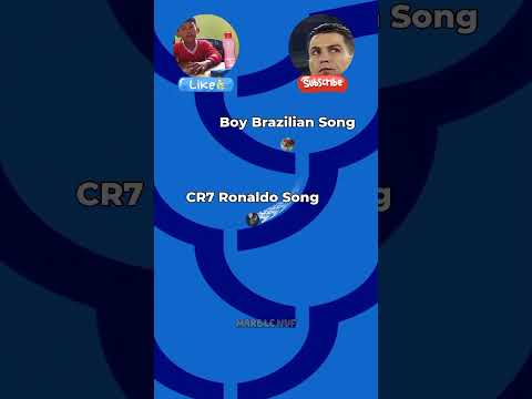 Boy Brazilian Song 🆚 CR7 Ronaldo Song 🇧🇷🐐⚽ #gaming #squidgame2