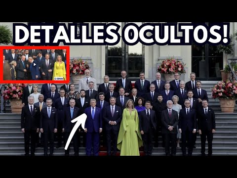 🔴ATENTOS a la PRIMERA FOTO OFICIAL de la CUMBRE de la OTAN....HAY DETALLES