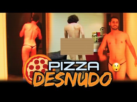 Pidiendo una Pizza DESNUDO
