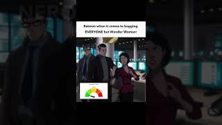 Batman's avoiding dating Wonder Woman at all costs 😭💔