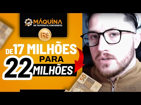 DE 17 MILHÕES PARA 22 MILHÕES | CARLOS CROSA | MÁQUINA DE TRÁFEGO E CONVERSÃO