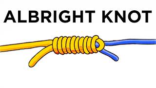 How to tie the Albright Knot - (connect braid to leader)