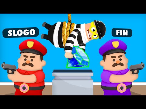ROBBING My Friends in Rubber Bandits!