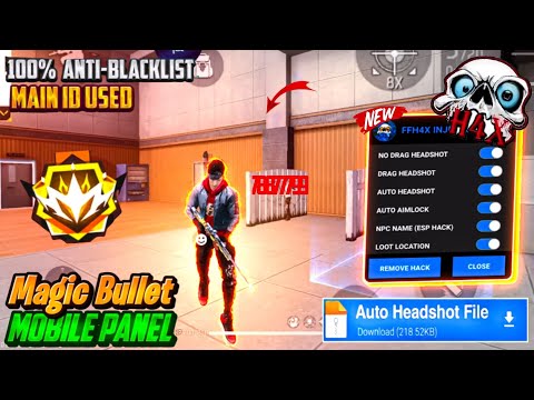 Antiban FF Panel🔥Free Fire Injector🔥Ob47 Free Fire Hack😈FF panel Hack Mobile|FF Hack|FF Injector