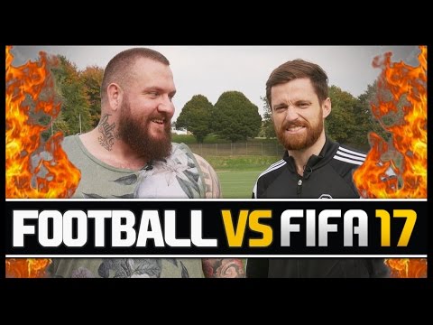 FOOTBALL VS FIFA WITH TRUE GEORDIE!