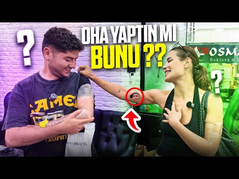 BU DÖVMELERİ OĞLUMUZ İÇİN YAPTIRDIK! (SÜRPRİZ ANLAR)