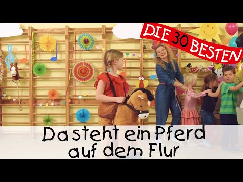 👩🏼 Da steht ein Pferd auf dem Flur - Singen, Tanzen und Bewegen || Kinderlieder