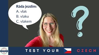 Test your Czech: TRAVELLING. + MEANS OF TRANSPORT (quiz in Czech)