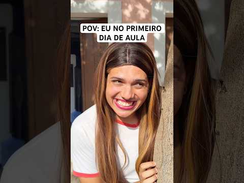 EU NO PRIMEIRO DIA DE AULA