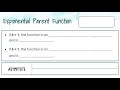 Understanding Exponential Functions Concepts