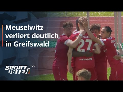 Meuselwitz lässt bei Vizemeister Greifswalder FC spät abreißen | Sport im Osten | MDR