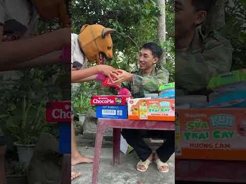 Happy Birthday cậu bé nghèo  / kind puppy love CR36 #trending #viralvideo #dog #pets #cartoon
