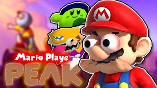 Mario Plays: PEAK (ft. ShockHat734 and Warioplier)