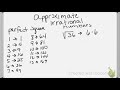 Approximating Square Roots and Perfect Squares
