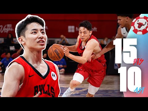 YUKI MAGIC 🪄 Yuki Kawamura records double-double for the Summer Bulls!