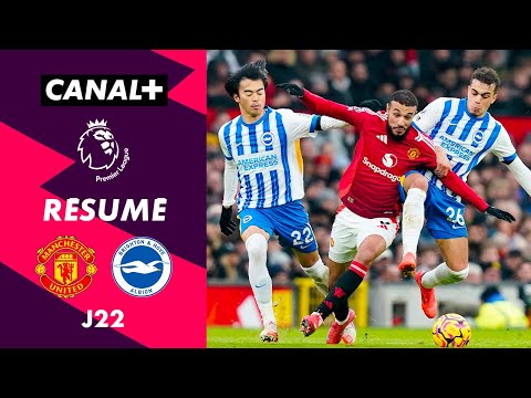 Résumé Manchester United / Brighton - Premier League 2024-25 (J22)