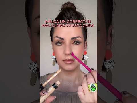 DISIMULA EL SURCO NASOGENIANO EN UN PASO#pielmadura #beautytips