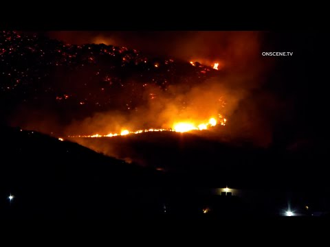 Soto Fire Burns 30 Acres Near Home