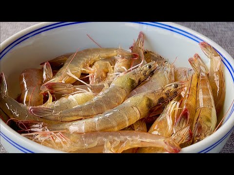 【小穎美食】白灼蝦切記不要用水煮，大廚教你一招，鮮嫩入味，營養不流失