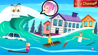 THỬ THÁCH LÀM SÓNG THẦN TSUNAMI TRONG ROBLOX | Lucy Channel