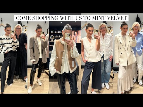 COME SHOPPING WITH MUM & I MINT VELVET SPRING TRY ON HAUL