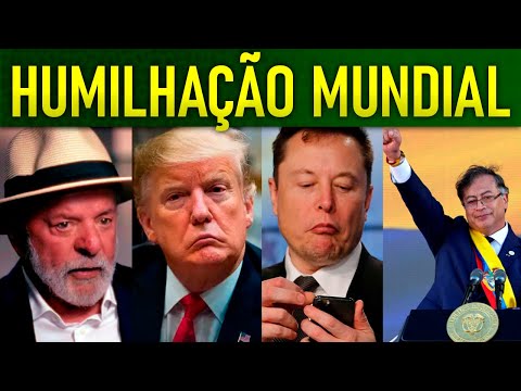 Lula e Colômbia HUMlLHAM TRUMP e Musk tem PIOR DIA DA VIDA após TRAlÇÃO de Trump e XEQUEMATE Chinês!