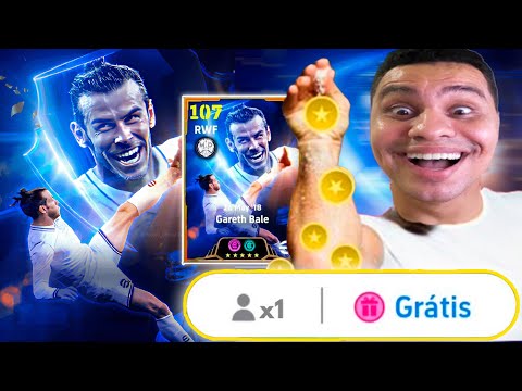 ⚠️"ÉPICOS GRÁTIS!" PRIMEIRO PACK DO ANO NOVO BALE 107 OVERALL eFootball 2025