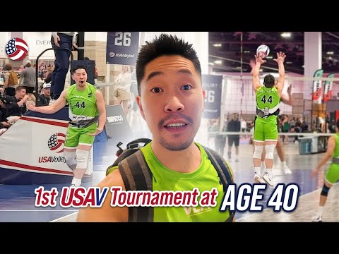 First USAV Tournament At 40 Years Old! (USAV 2025 Vlog Part 1 of 2)